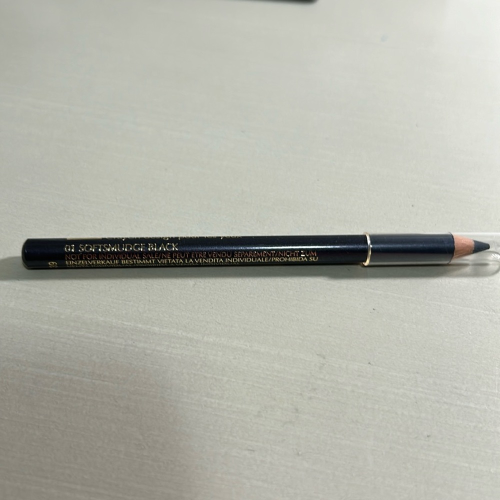 Soft smudge 01 black Estée Lauder eyeliner pencil rare htf